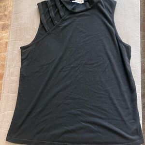 Black Sleeveless Top